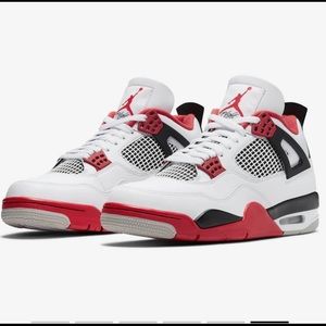 Jordan Retro 4 Fire Red
